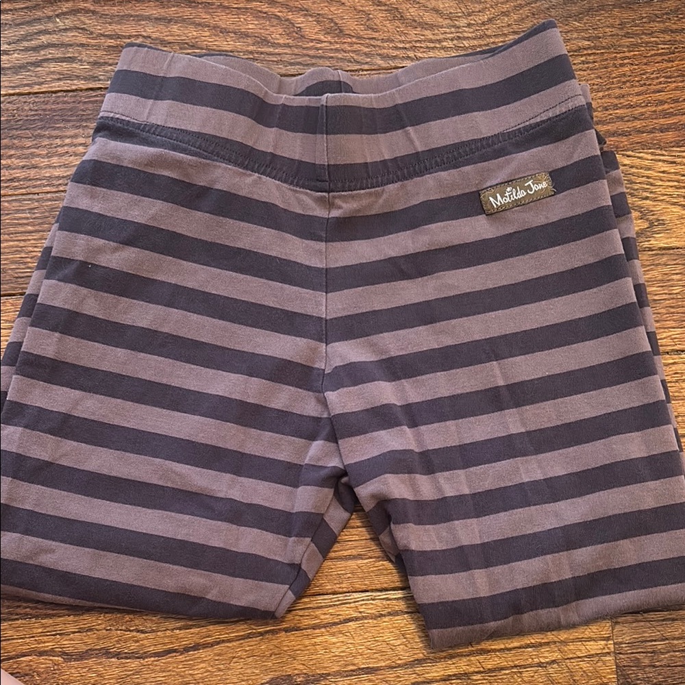 Matilda Jane Black and Brown Leggings with Soft Stretchy Fabric